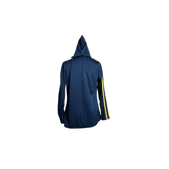 Vintage absolute energy full zip 2 line men Hooded jacket navy blue sz xl - Picture 5 of 8